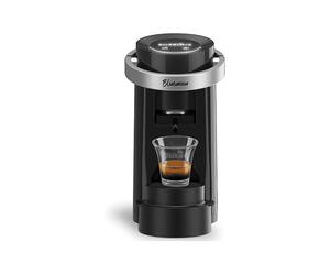 Macchina da Caffè CAFFÈ BORBONE Bluemoon - Compatibile con Cialde ESE 44mm - Multifunzione per Espresso, Infusi e Bevande Calde, Pressione 15 bar, Serbatoio 0.9L Nero