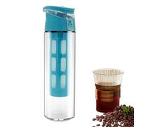 Macchina da caffè Cold Brew-550 ml di Filter Birreria di ghiaccio, con grande capacità per la birra fredda, quella di ghiaccio | frenata con coperchio ermetico, tazza da viaggio di birra f