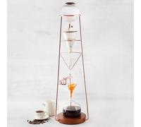 Macchina da caffè Cold Brew con valvola antigoccia regolabile, grande pentola in vetro per uso domestico e ufficio