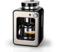 Macchina da caffè Completamente Automatica con macinacaffè e infusore integrati, Mini Espresso Portatile per caffè macinato o in grani.