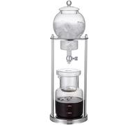 Macchina da caffè con gocciolatore per infusione fredda, 600 ml, riutilizzabile, con valvola regolabile, supporto in acciaio inox per torre fai da te