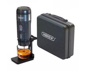 Macchina da caffè da auto portatile HiBREW H4A 80W con supporto, estrazione 15 Bar DC 12V, macchina per cialde 3 in 1 (caldo/freddo) - Nouvo