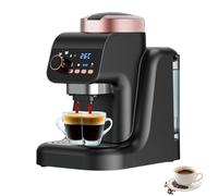 Macchina da caffè espresso compatta da 15 bar con montalatte, 850 W per | Questa macchina per espresso compatta è dotata di un'alta pressione di 15 bar e una potenza di 850 W, con una lancia vapore