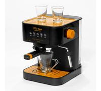 Macchina da caffè espresso Eco-De Forte Touch, 20 bar, pannello touch, struttura INOX, ugello per schiuma capuccinatore, 1,6 litri, Express, vassoio scaldatazze, 1050 W ECO-420 Eco-De
