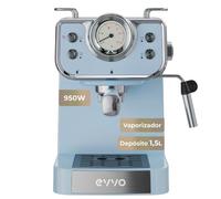 Macchina da caffè espresso Evvo Intensa Retro 1,5 L 15 bar acciaio blu