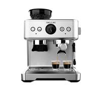 MACCHINA DA CAFFÈ ESPRESSO MANUALE CECOTEC Power 20 Barista Maestro, Compatibile con Caffè in grani, Pressione pompa 20 bar, Potenza 2250 W, Serbatoio acqua 2,4 l, Disattivazione automatica, Argento,