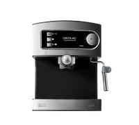 MACCHINA DA CAFFÈ ESPRESSO MANUALE CECOTEC Power Espresso 20, Compatibile con Caffè macinato, Pressione pompa 20 bar, Potenza 850 W, Serbatoio acqua 1,5 l, Silver