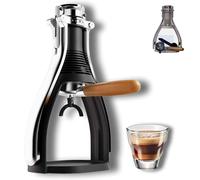 Macchina da caffè espresso manuale, design portatile a pressione manuale per un'elevata estrazione, non necessita di elettricità, ideale per viaggi, campeggio e uso commerciale