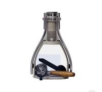 Macchina da caffè espresso manuale, design portatile a pressione manuale per un'elevata estrazione, non necessita di elettricità, ideale per viaggi, campeggio e uso commerciale