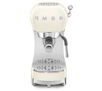 Smeg Macchina da Caffè Espresso Manuale 50's Style – Panna LUCIDO – ECF02CREU
