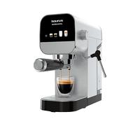 MACCHINA DA CAFFÈ ESPRESSO MANUALE TAURUS Euforia Digital, Pressione pompa 20 bar, Potenza 1350 W, Serbatoio acqua 1,5 l, Disattivazione automatica, Argento, Nero, Trasparente