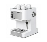 MACCHINA DA CAFFÈ ESPRESSO MANUALE TERMOZETA TZ, Pressione pompa 20 bar, Potenza 950 W, Argento/Bianco