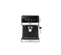 MACCHINA DA CAFFÈ ESPRESSO MANUALE UFESA Trevisso, Compatibile con Caffè macinato, Pressione pompa 20 bar, Potenza 1050 W, Serbatoio acqua 1 l, Disattivazione automatica, Argento, Nero