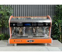 MACCHINA DA CAFFÈ ESPRESSO WEGA POLARIS TRON 2 GROUP NUOVA ARANCIONE...