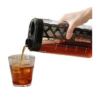 Macchina da caffè freddo, macchina per caffè freddo, filtro a maglia fine 350 a rete fine, bottiglia portatile a prova di perdite con per cucina, tè, campeggio, bevande aromatizzate all'aperto e