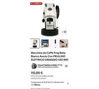 DIDIESSE MACCHINA DA CAFFE' BABY FROG - BIANCO**PUOI PAGARE ANCHE ALLA CONSEGNA!!!**