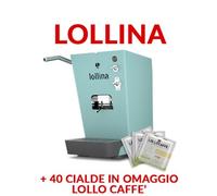 MACCHINA DA CAFFE' LOLLINA CANDY ACQUAMELLOW + BOX 40 CIALDE LOLLO MISCELA ORO