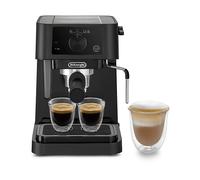 Macchina da Caffè Manuale Espresso e Cappuccino DE'LONGHI STILOSA EC235.BK, Compatibile con Macinato o Cialde E.S.E., Spegnimento Automatico, Serbatoio Estraibile 1L, Potenza 1100W, Nero