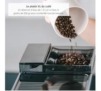 Macchina da caffè - MELITTA - Avanza F270-100 - Serbatoio acqua 1,5 L - Serbatoio chicchi 250 g - 1450 W - Grigio titanio