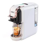 Macchina da Caffè Multicapsule H2B Bianco 5-in-1 19 Bar 600ml - Adattatori Kcup, Nes, DG, Cialde ESE, Caffè Macinato - Nouvo