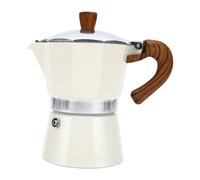 Macchina da caffè per Piano Cottura, Design Compatto da 150ml (3 Cups | Alluminio alimentare, manico ergonomico, compatibile con piani cottura a gas, elettrici, ceramica