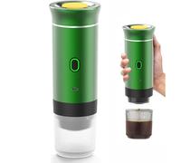 Macchina da caffè portatile, 3 in 1, ricaricabile tramite USB, riscaldamento rapido, ideale per casa, ufficio, viaggi