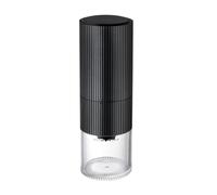 Macchina da caffè portatile, Macinacaffè Elettrico, Automatico For Chicchi Di Caffè, For Spezie, Macchina For Espresso, Ricaricabile Tramite USB, Nero per campeggio, escursionismo, camper(Black)