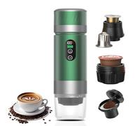 Macchina da Caffè Portatile per Auto,Macchinetta da Caffè da Viaggio con Riscaldamento Elettrico USB-C,Compatibile con Capsule NS e caffè Macinato,80ml Minibevitrice per Ufficio ed Escursioni