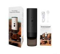 Macchina da caffè portatile senza fili 90ml Capsule Ground 12V | Compatibile con capsule e caffè macinato, con un tempo di estrazione veloce di 80 secondi.
