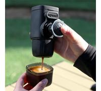 Macchina da caffè pressa manuale caffettiera da esterno serbatoio acqua 100 ml