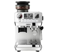 Macchina da caffè semiautomatica HiBREW H7 Lite con macinacaffè integrato, pompa da 20 bar, potenza di erogazione del caffè di 1350 W, serbatoio dell'acqua da 1,8 litri e contenitore per chicchi da 25