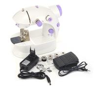 MACCHINA DA CUCIRE 4 IN 1 MINI PER CUCIRE PORTATILE CUCITO FILO SARTA PUNTOCROCE