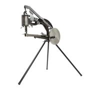 Macchina da cucire a mano, calzolaio, macchina da cucire manuale in pelle, con aghi, direzione regolabile a 360°, 44 x 28 cm (lunghezza x altezza)
