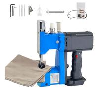 Macchina da cucire a mano con batteria, portatile, compatibile con batteria Ma-kita 18 V, lunghezza punto: 7 - 10 mm, spessore cucitura 0,2 - 10 mm, sigillatrice elettrica per sacchi