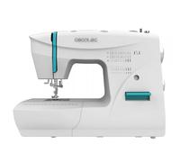 Macchina da cucire Cecotec con 66 punti, asola in 4 tempi, luce LED, braccio libero, accessori completi