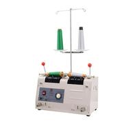 Macchina da cucire con avvolgimento automatico della bobina,macchina distributrice digitale da tavolo a doppia testa for filo ricamo,avvolgitore automatico con tempo regolabile,funzione anti-rottura