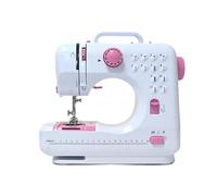 Macchina da Cucire Elettrica Portatile per Principianti Regalo Strumento fai da te, 12 modelli di Cucitura Automatica Velocità Regolabile, 2 Metodi di Ricarica con Pedale Scaffale e Accessori di Base