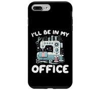 Macchina da cucire Ill Be In My Office Funny Tailor Donne Uomini Custodia per iPhone 7 Plus/8 Plus
