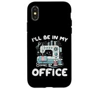 Macchina da cucire Ill Be In My Office Funny Tailor Donne Uomini Custodia per iPhone X/XS