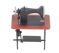 Macchina da cucire in miniatura - macchina da cucire in miniatura | 1 24 vintage scenario di arredo per giochi di ruolo per bambini in età prescolare e ragazze