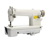 Macchina da cucire industriale e tappezzeria, macchina da cucire in acciaio con doppio trasporto, testa 8700, compatta, funzionale e facile da usare, bianco, 48 x 18 x 25 cm