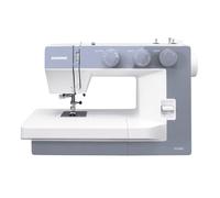 Macchina da cucire Janome 1522 BG, blu e grigio | Macchina domestica a braccio libero e navetta verticale oscillante interamente in metallo. Dotato di 22 tipi di punti.