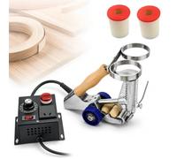 Macchina da cucire per impiallacciatura di legno, cicloide automatico per unire pannelli in legno liscio, motore senza spazzole e alimentazione automatica del filo, base CNC per la lavorazione del
