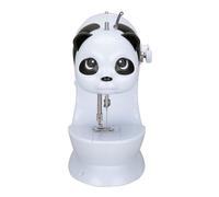 Macchina da cucire per principianti, macchina da cucire domestica, mini macchina elettrica portatile, doppia filettatura compatta a casa e utilizzo da viaggio a doppia potenza