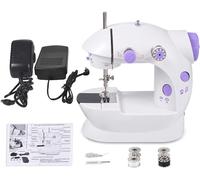 Macchina Da Cucire Portatile Mini Macchina Da Cucire Due Fili Pedale Velocità