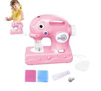 Macchina Da Cucire Portatile Per Bambini - Strumento Da Cucire A Batterie Con Luce | Kit Da Cucito Interattivo Sicuro Per L'Apprendimento | Per Principianti Casa E Aula
