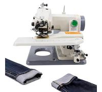 Macchina da Cucire Portatile per Orlo Invisibile - Macchina Professionale per Punto Invisibile con Pedale, 1200Rpm Alta Velocità, Lunghezza Punto Regolabile 3-8Mm e Punto Catena a Filo Singolo