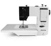 Macchina da cucire Prixton P125 38 punti 2 velocità con tavolo espandibile bianco