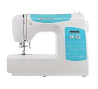 Macchina da cucire Singer C5205-TQ automatica LCD 80 punti braccio libero blu bianco