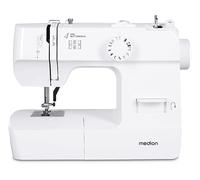 Macchina per cucire MEDION SM70 (70 watt, 12 diversi modelli di punto, luce di cucitura a LED, lunghezza del punto regolabile, pulsante di inversione, tagliafilo, MD11179) bianco